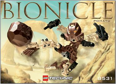 8531 Pohatu (Used) LEGO BIONICLE