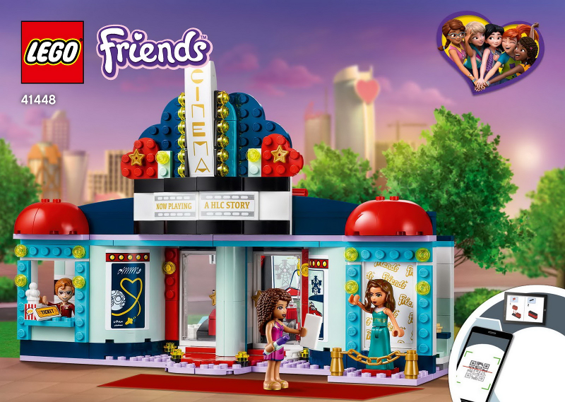 41448 Heartlake City Movie Theater (Certified) LEGO Friends