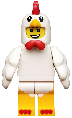 Chicken Suit Guy (Minifigure Only) (col135)