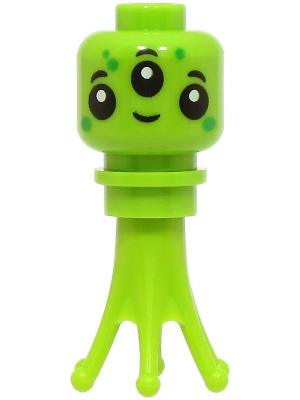 Alien - Minifigure Head, Tentacles (cty1727)