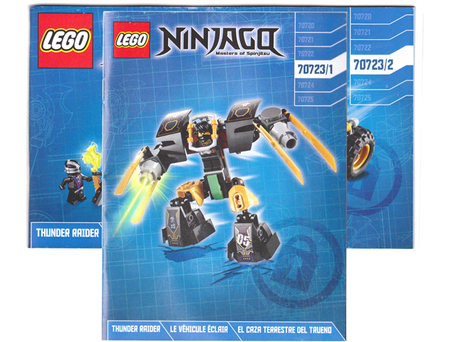 70723 Thunder Raider (Used) LEGO Ninjago