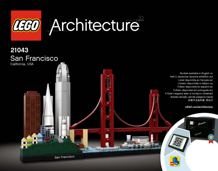 21043 San Francisco (Used) LEGO Architecture