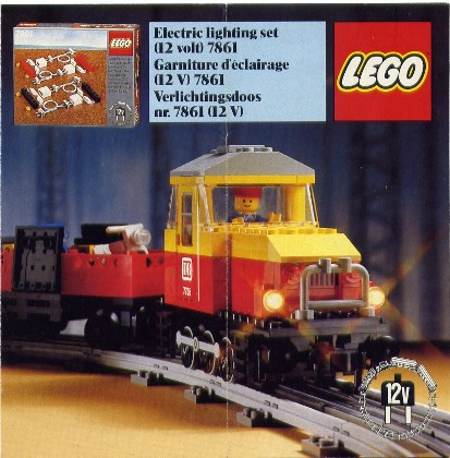 7861 Lighting Set Electric 12V (Used) LEGO Trains