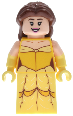 Belle - Minifigure, Dress with White Creases (idea199)