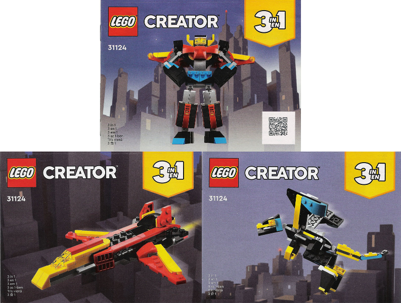 31124 Super Robot (Used) LEGO Creator