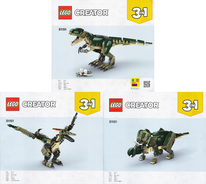 31151 T. rex (Used) LEGO Creator