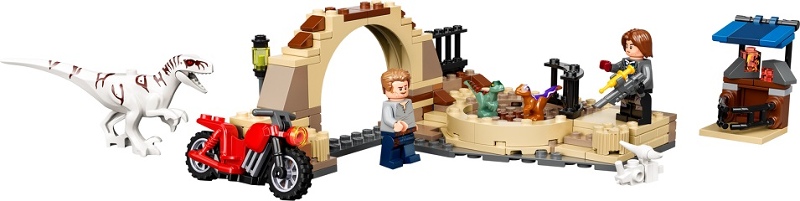 76945 Atrociraptor Dinosaur: Bike Chase (Retired) LEGO Jurassic World