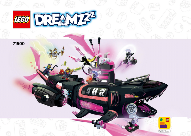 71500 Nightmare Shark Submarine (Certified) LEGO Dreamzzz