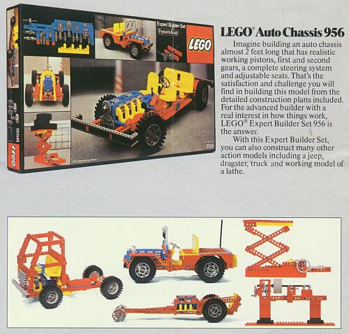 956 Auto Chassis (Retired) LEGO TECHNIC