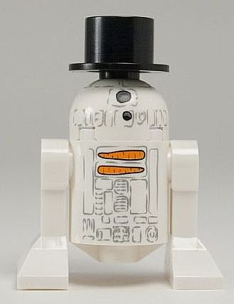 Astromech Droid, R2-D2, Snowman (sw0424)
