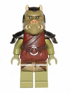 Gamorrean Guard - Olive Green, Dark Tan Hips (sw0405)