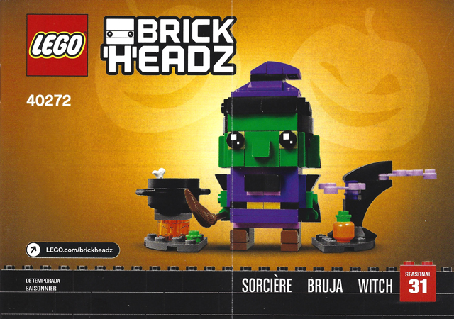 40272 Halloween Witch (Certified) LEGO BrickHeadz