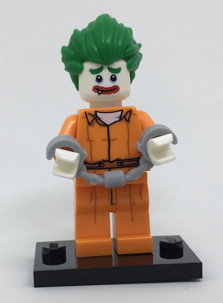 Arkham Asylum Joker - The LEGO Batman Movie Series 1 Collectible Minifigure (coltlbm-8