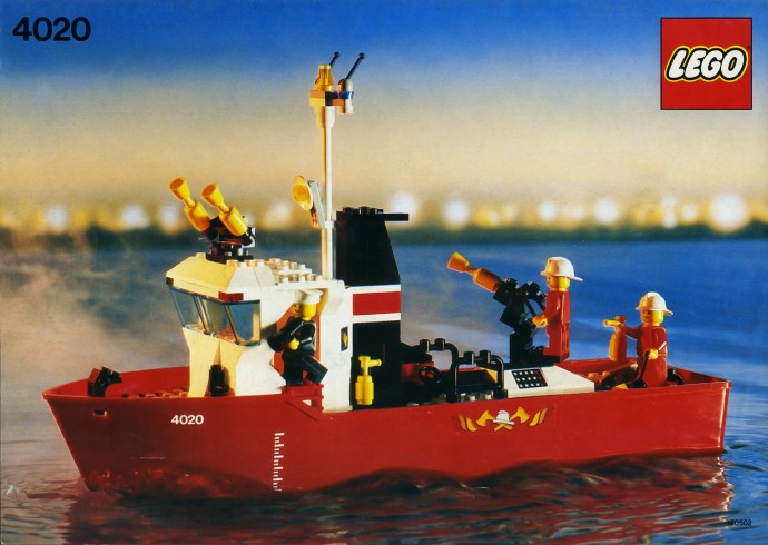 4020 Fire Fighter (Certified) LEGO Boats