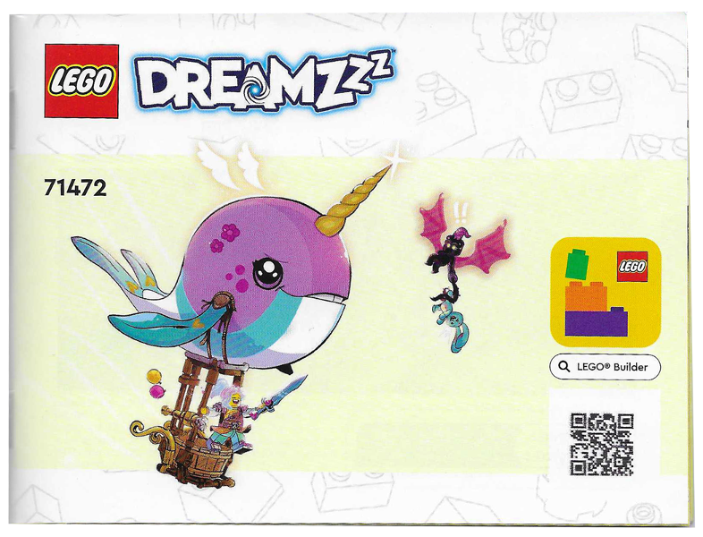 71472 Izzie's Narwhal Hot-Air Balloon (Used) LEGO Dreamzzz