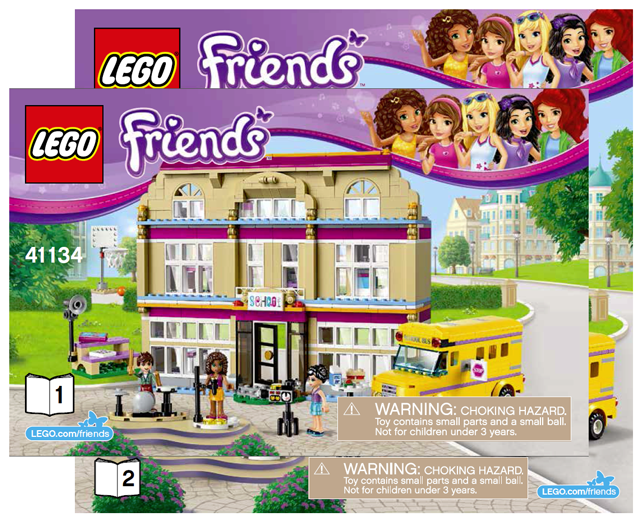 41134 Heartlake Performance School (Used) LEGO Friends