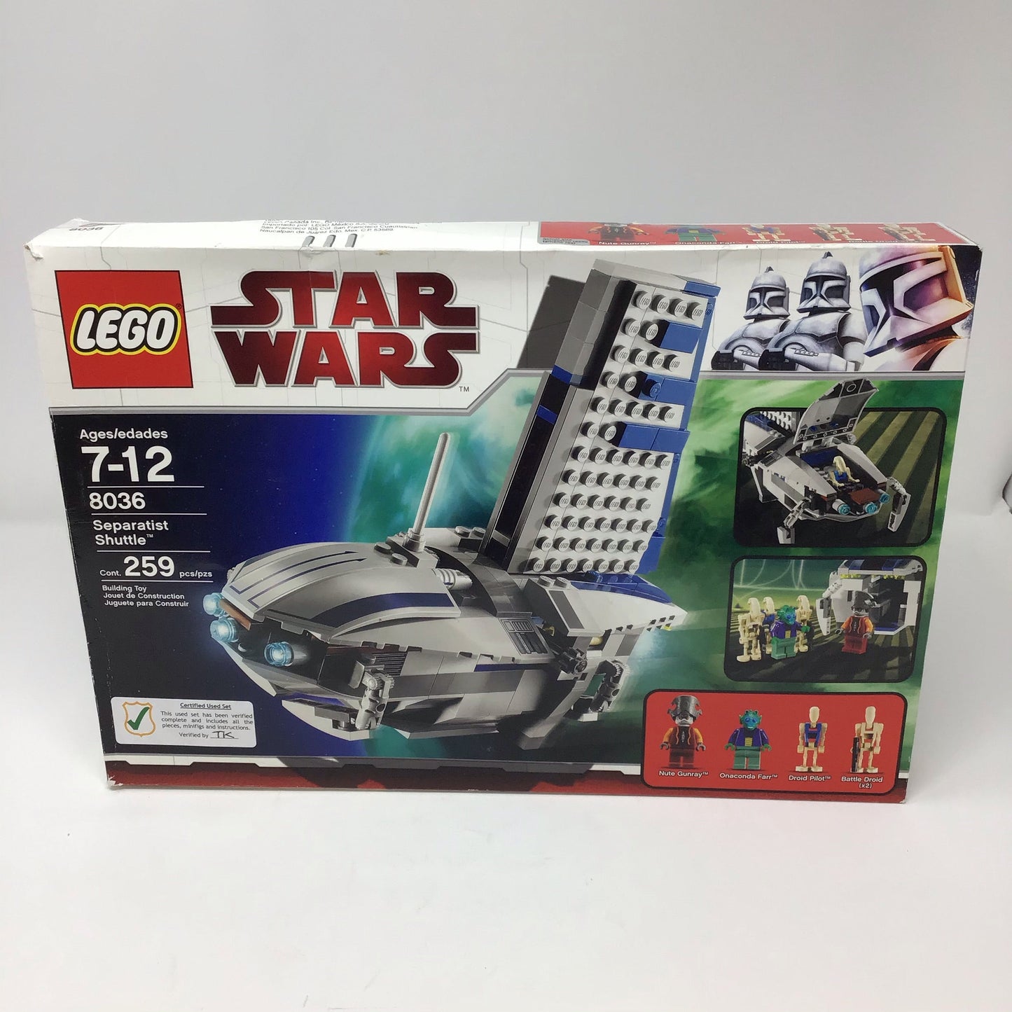 8036-C Separatist Shuttle (Certified) LEGO Star Wars
