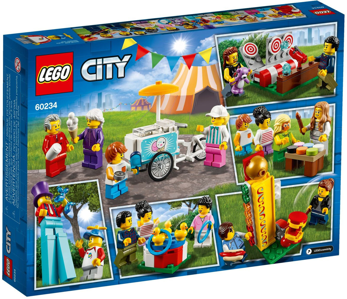 60234 Fun Fair People Pack (Retired) LEGO City