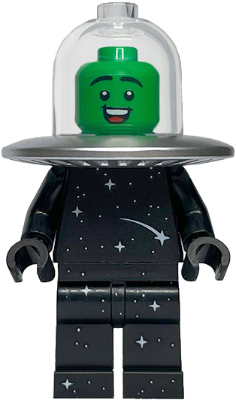 S26 Flying Saucer Costume Fan - Series 26 Minifigure (col443)