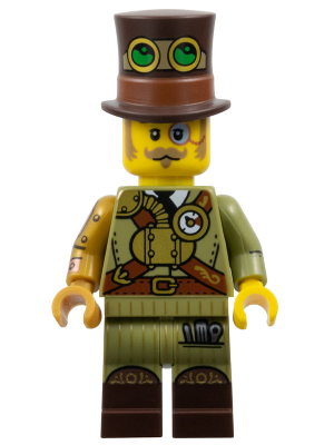 Steampunk Inventor (Minifigure Only) (col460)