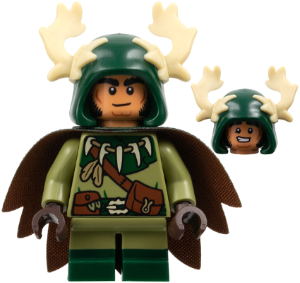 Halfling Druid (Minifigure Only) (coldnd05)