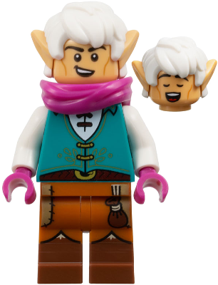 Elf Bard (Minifigure Only) (coldnd09)