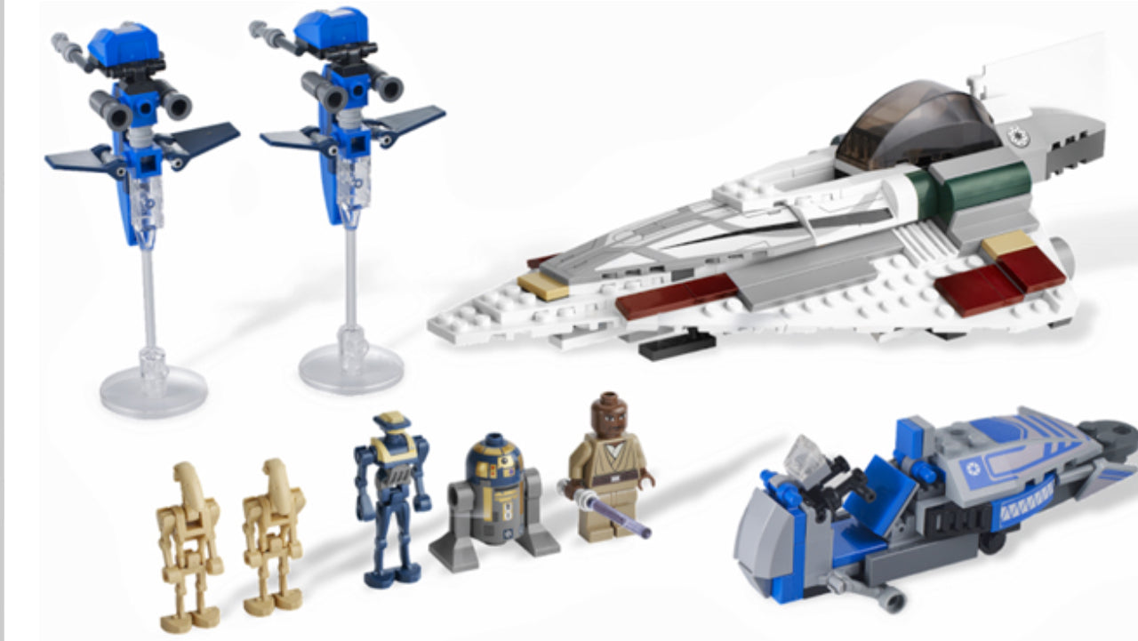 7868-C Mace Windus Jedi Starfighter (Certified) LEGO Star Wars