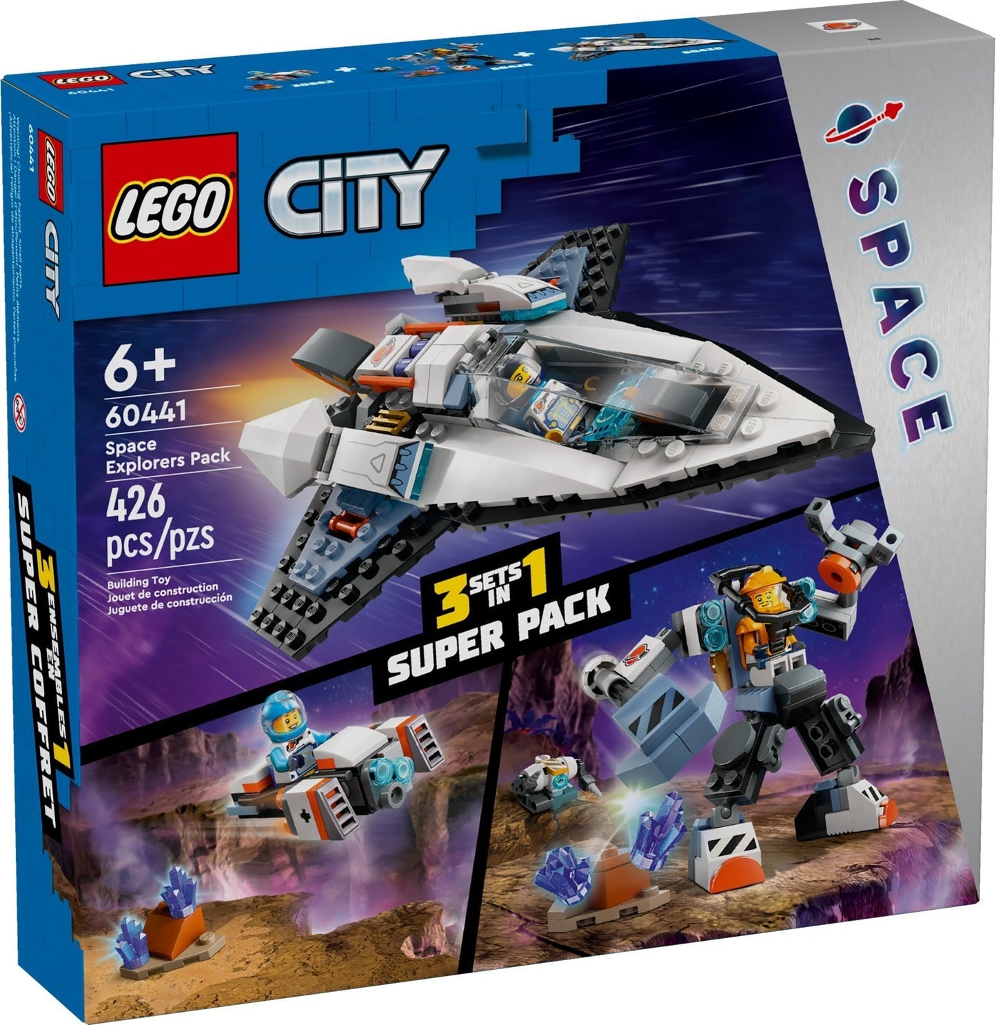 60441-C Space Explorers Pack (Certified) LEGO City