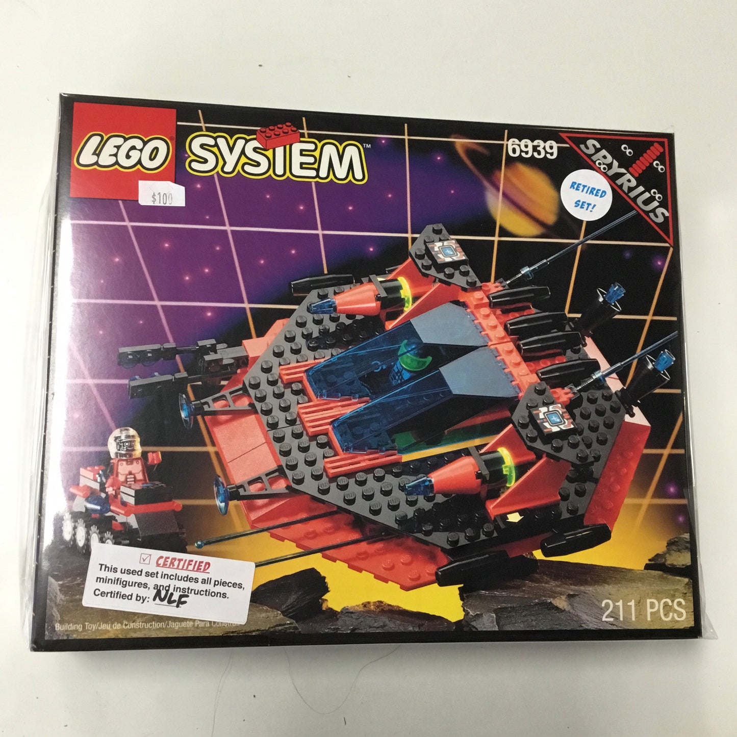 6939-C Saucer Centurion (Certified) LEGO Space