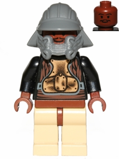 Lando Calrissian - Skiff Guard, Reddish Brown Hips (sw0086)