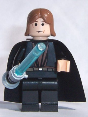 Anakin Skywalker - Trans-Light Blue Light-Up Lightsaber (sw0121)