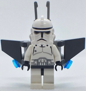 Clone Jet Trooper, Sky Corps (Phase 2) - Black Head (sw0127)