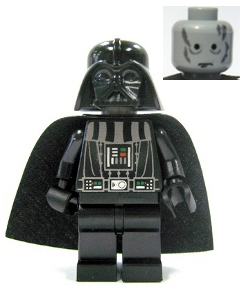 Darth Vader (Death Star torso - without Eyebrows) (sw0232)