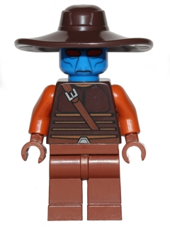 Cad Bane - Blue Head, Reddish Brown Legs (sw0497)