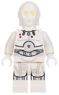 K-3PO - Printed Legs, Bright Light Yellow Eyes (sw0725)