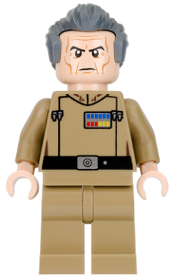 Grand Moff Wilhuff Tarkin - Dark Tan Uniform (sw0741)