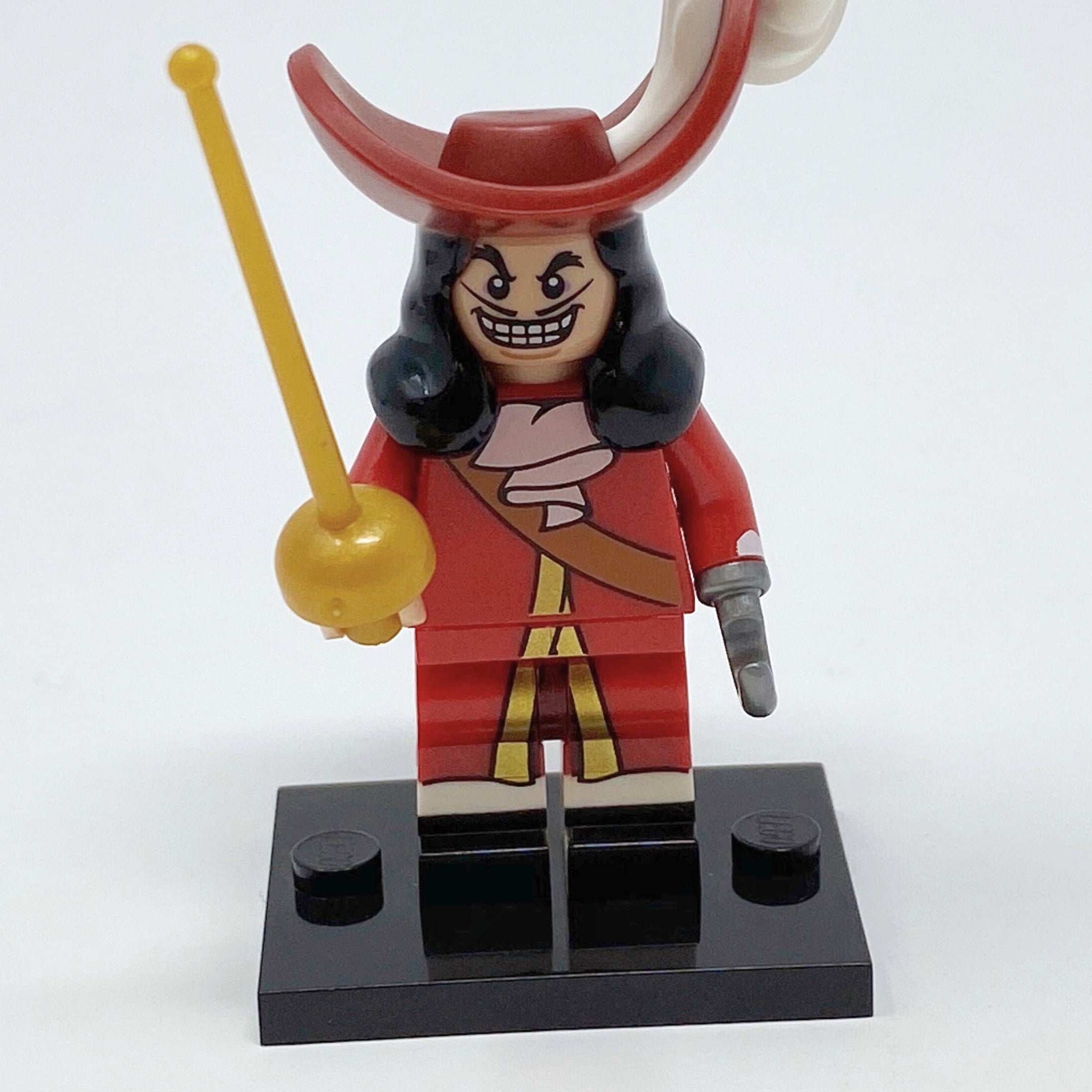 ⭐ LEGO Captain Hook minifigure dis016 Disney Serie 1 71012