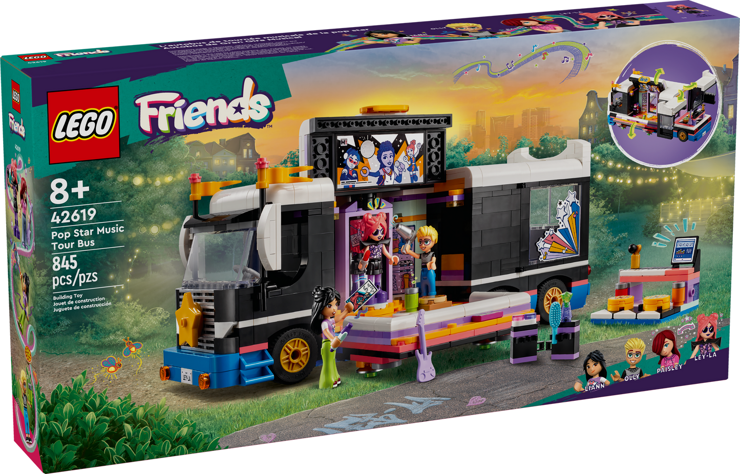 42619 Pop Star Music Tour Bus