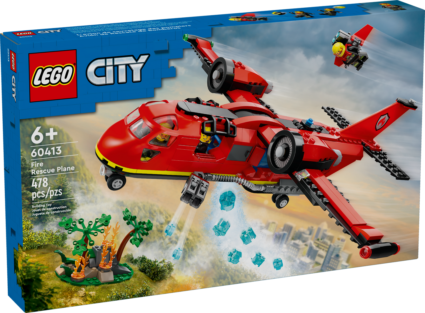 60413 Fire Rescue Plane