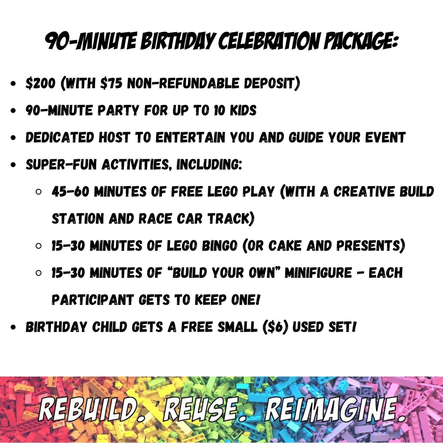 Birthday Party! (Deposit)