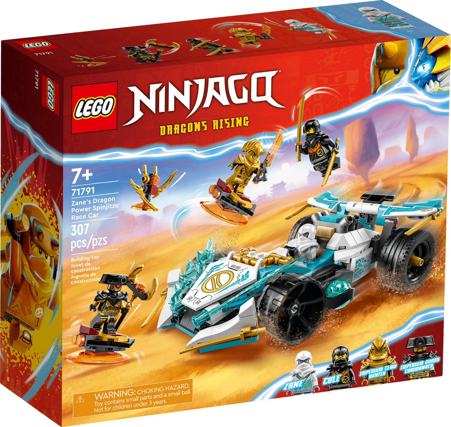 71791 Zane’s Dragon Power Spinjitzu Race Car