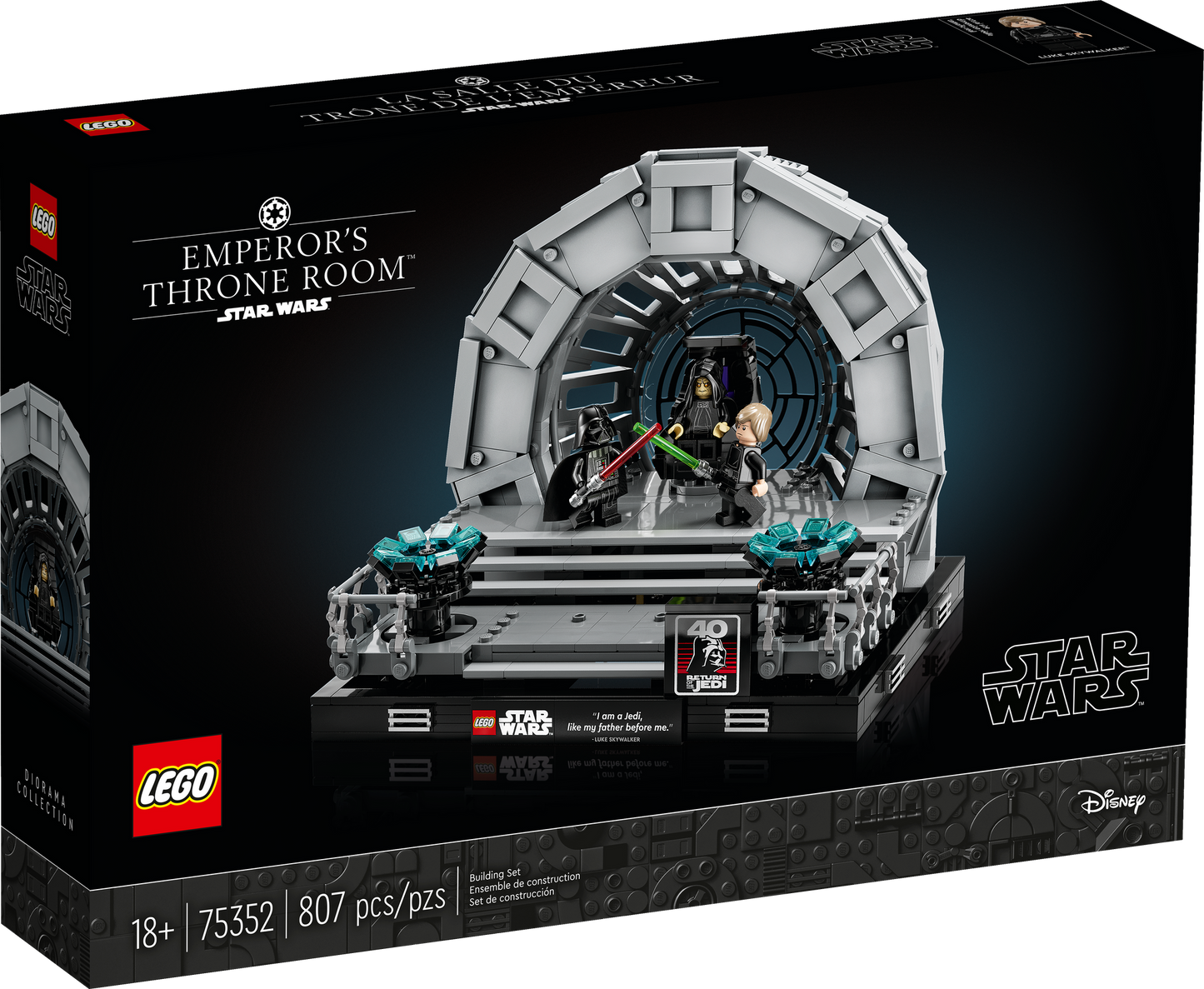 75352 Emperor's Throne Room™ Diorama