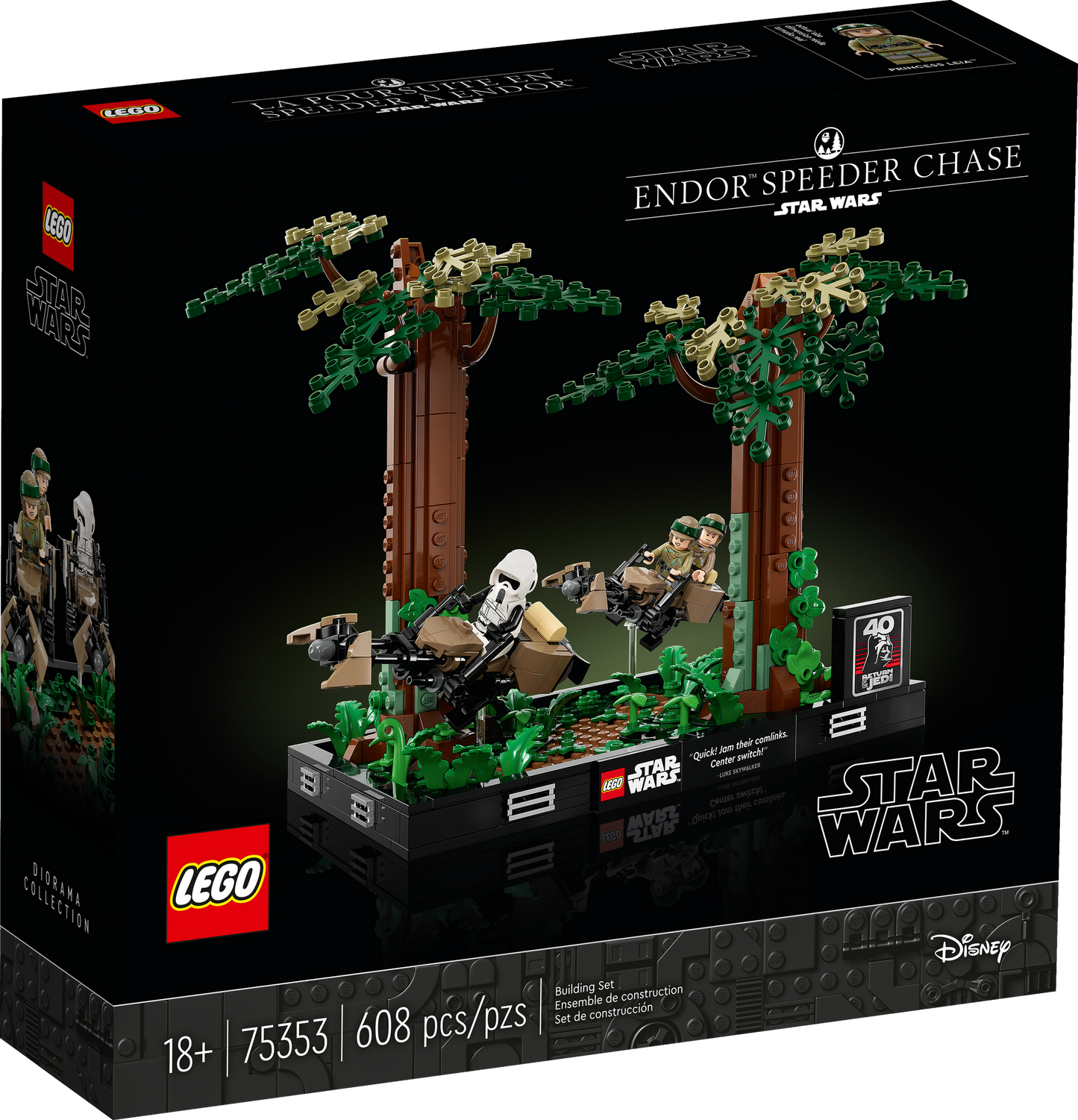 75353 Endor™ Speeder Chase Diorama
