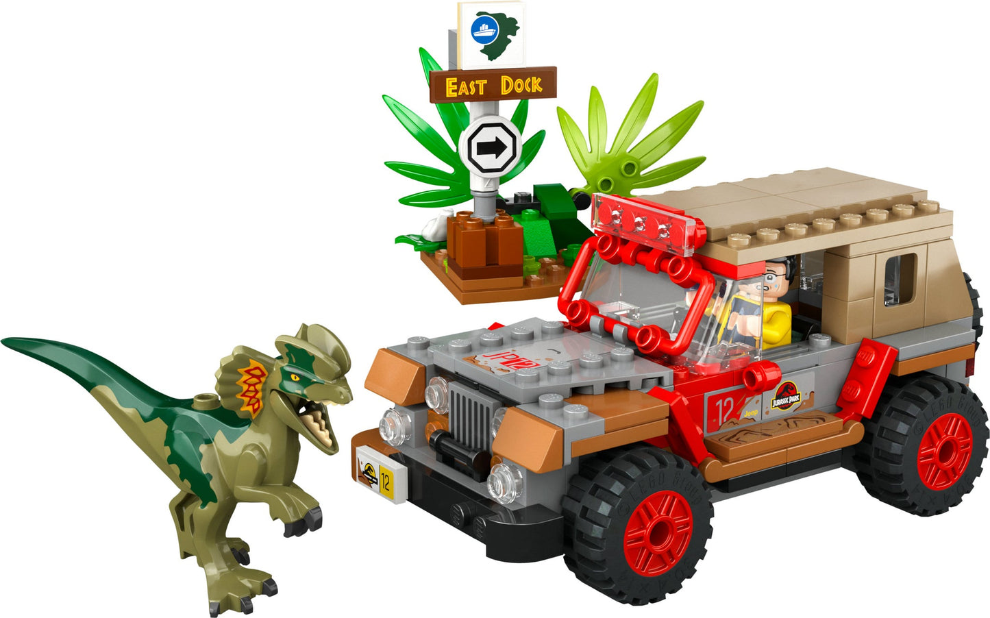 76958 Dilophosaurus Ambush