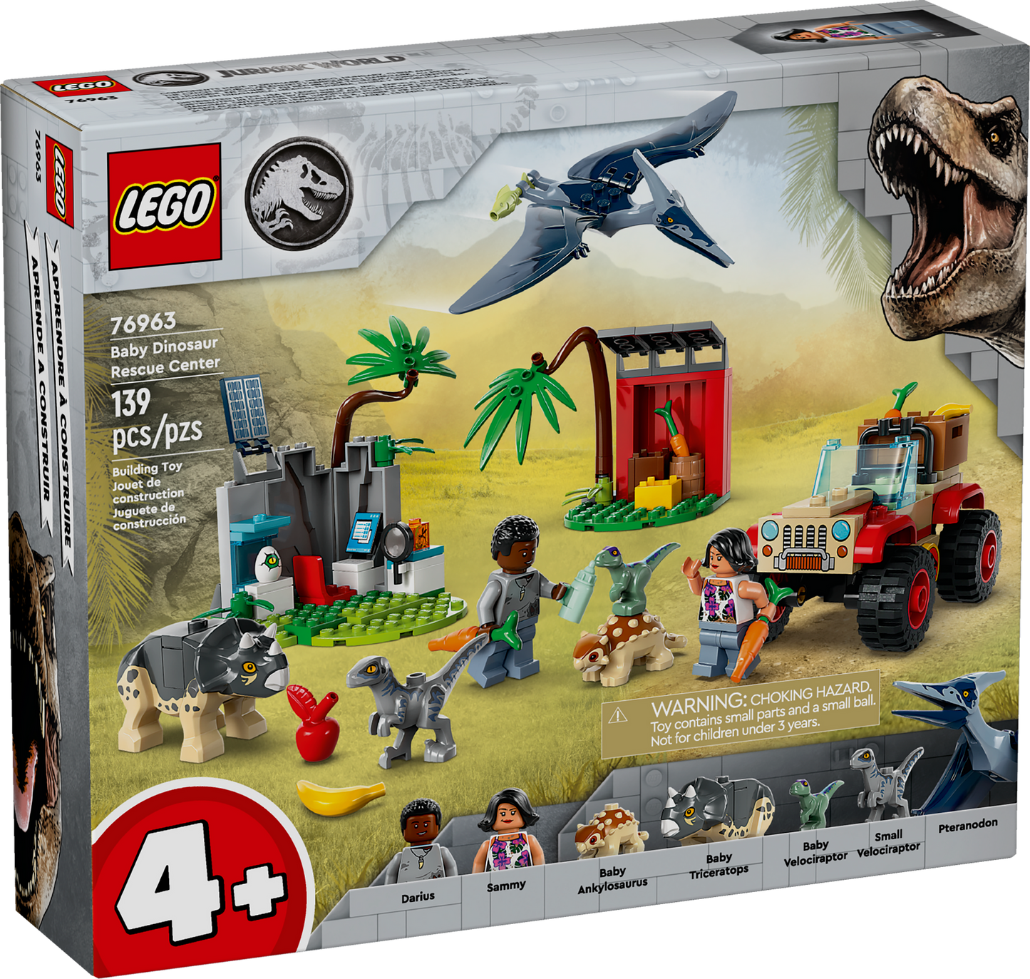 76963 Baby Dinosaur Rescue Center