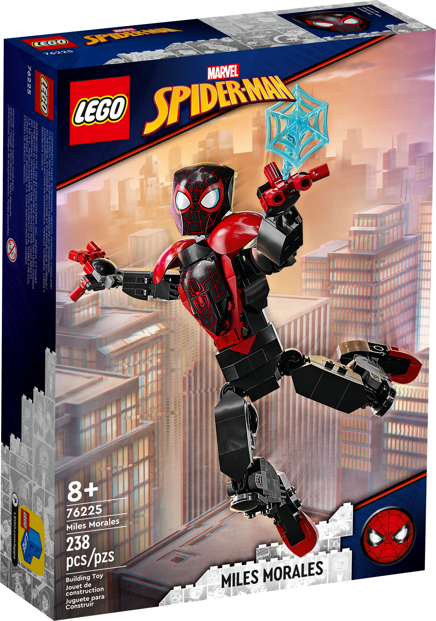 76225 Miles Morales Figure (Retired) LEGO Marvel