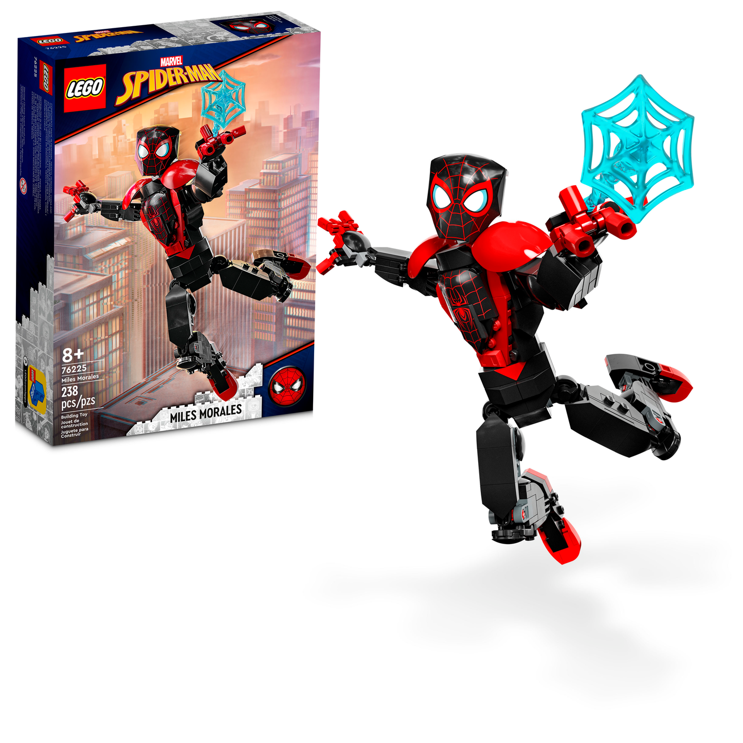 76225 Miles Morales Figure (Retired) LEGO Marvel