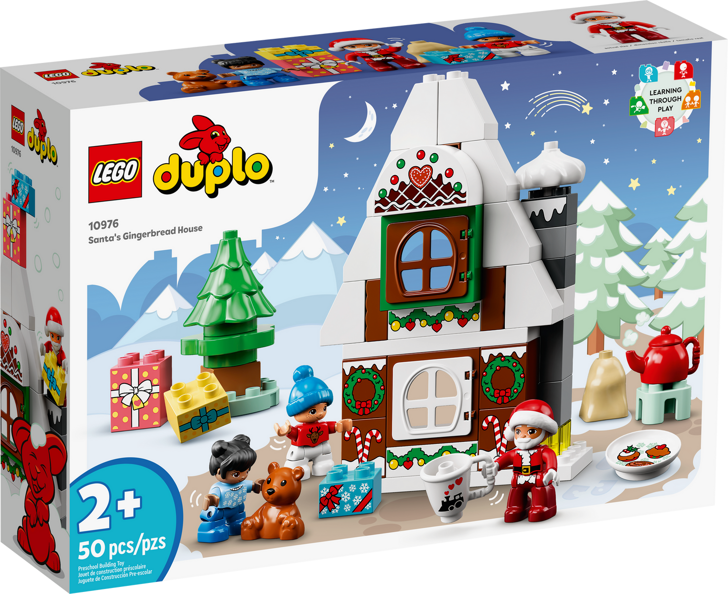 10976 Santa's Gingerbread House (Retired) LEGO Seasonal