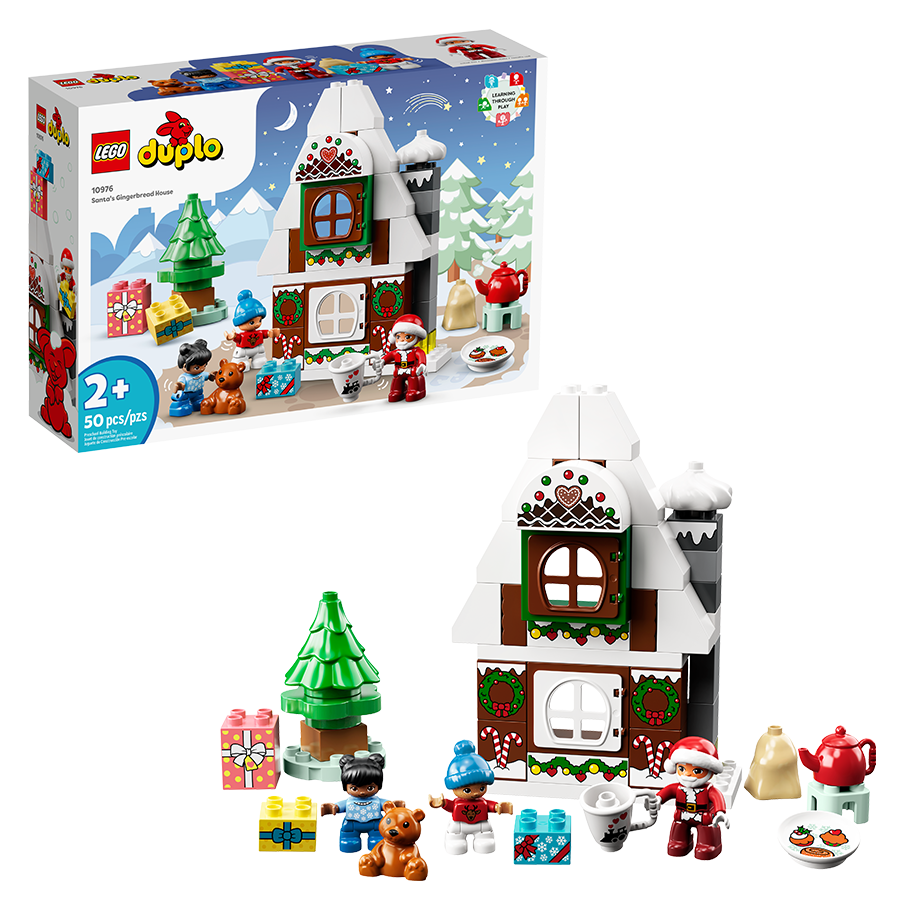 10976 Santa's Gingerbread House (Retired) LEGO Seasonal