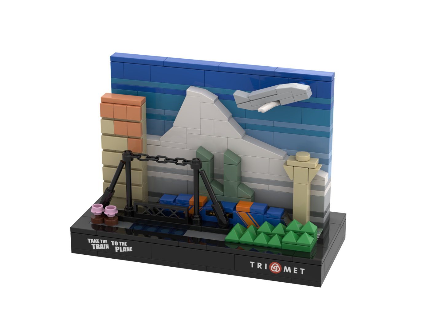TriMet MAX Type 6 Microscale Cityscape (Custom)